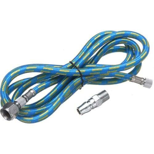 1.8m Airbrush Air Hose 1/8-1/4Inch Airbrush Hose Adapter Compressor Air Hose Spray Paint Gun Fitting Compressor Airbrush