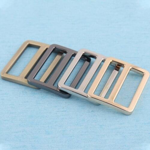 10 Pcs 32mm Adjuster Slider Buckle,metal Strap Tri-glide Slider,gold/silver/black Release Belt Buckle Bag Hardware