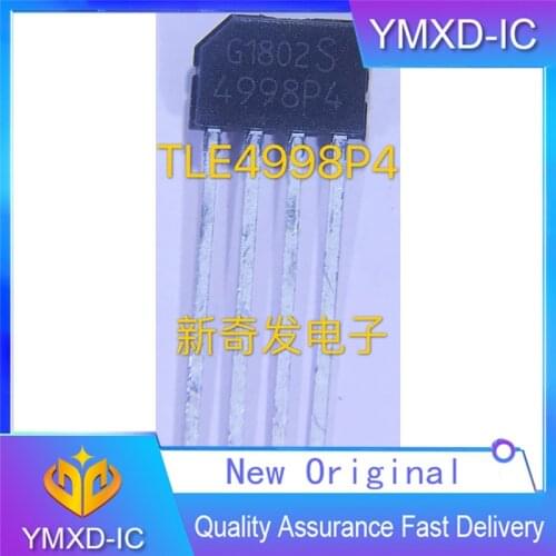 10Pcs/Lot New Original Tle4998p4 Tle4998 Silk Screen 4998p4 Package PG-SSO-4-1 Direct Plug Hall Sensor