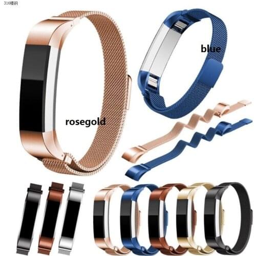 50pcs. Fit-bit Alta HR Metal Magnetic Milanese Stainless Steel strap. ALTA HR replace band. DHL free
