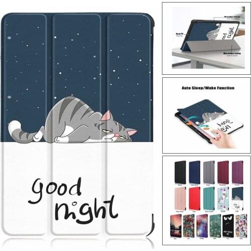 Tablet Cover for New Amazon Fire HD 10 HD10 Plus 2021 Case Cute Unicorn Painted Magnetic Cover for Fire HD 10 Case 2021