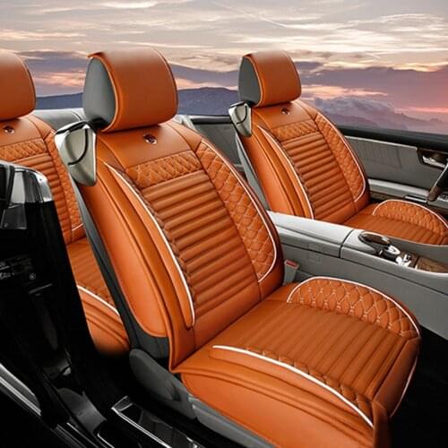 Car Seat Cover Front Rear Car Seat Cushion For Fiat Stilo Freemont Linea Tipo S-Design Egea Fiorino Siena Qubo Cronos Tipo