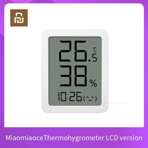 Youpin miaomiaoce MMC E-ink Screen LCD Large Digital display Thermometer Hygrometer Temperature Humidity Sensor Xiaomi Youpin