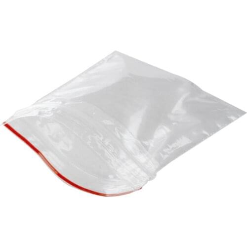 Hot 100 Pcs Sachet Pochette Transparent En Plastique Fermeture Bag Pochon Pression 5X7cm