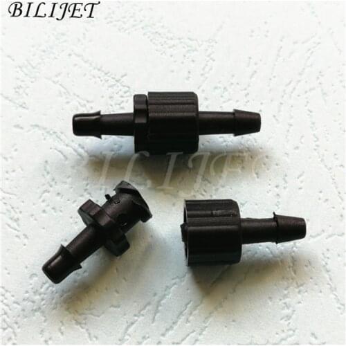H3 Dia 5 Tube Fitting 2pcs / lot ink hose tube connector for all printers solvent / UV ink hose plug male female 5X3MM