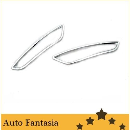Chrome Rear Bumper Reflector Cover Trim for Volkswagen Golf MK6-free shipping