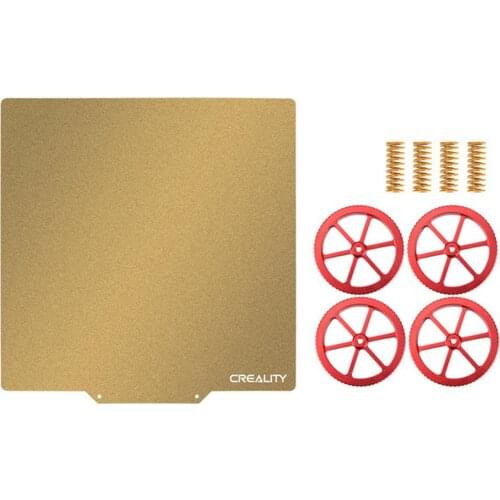 Upgraded 3D Tempered plate Build Platform Size For Ender-3 Ender-3S Ender-3 Pro Ender-3V2 Hot Bed Springs Aluminum Leveling Nut