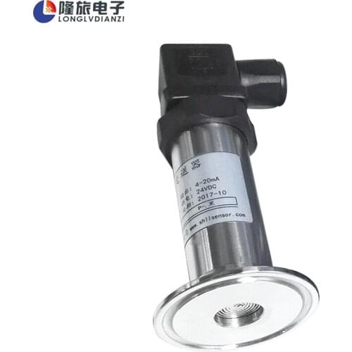 PTL508X sanitary pressure transmitter/flat diaphragm pressure sensor 4-20MA 0-10V M20X1.5 G1/4