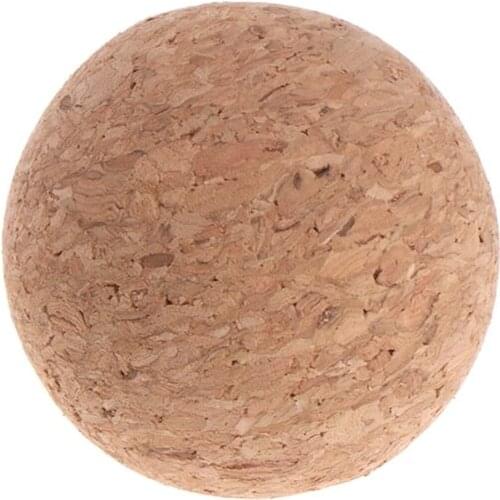6pcs 36mm Table Football Cork Solid Wood Foosball Table Soccer Ball Fussball Football Machine Replacement Accessories