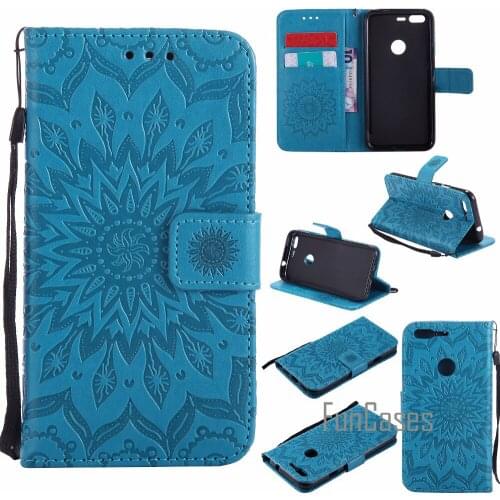 Embossed Flip Case sFor coque Google Pixel XL 5.5 inch Flip Case sFor fundas Google Pixel XL Cover + Card Holders case Back