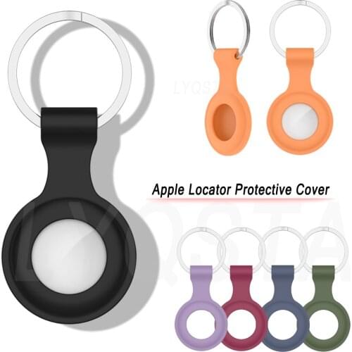 High quality fashion Silicone Case For Apple Airtags Protective cover For Apple Locator Tracker Anti-lost Device Protect Sleeve