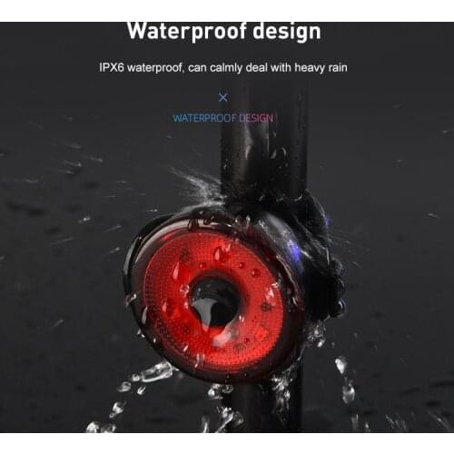 Bike Rear Light Battery Style LED Bike Tail Light Super Bright Night Cycling Brake Light Safety Warning Light Bike Accessories