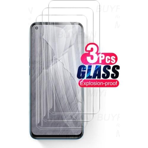3pcs full cover protective glass for realme realmi gt master edition 5g 2021 hd explosion-proof screenprotector film guard cover