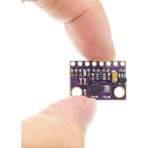 10PCS MPU-9250 MPU9250 BMP280 SPI IIC/I2C 10DOF Acceleration Gyroscope Compass 9-Axis Sensor Board Module GY-91 For Arduino 3-5V