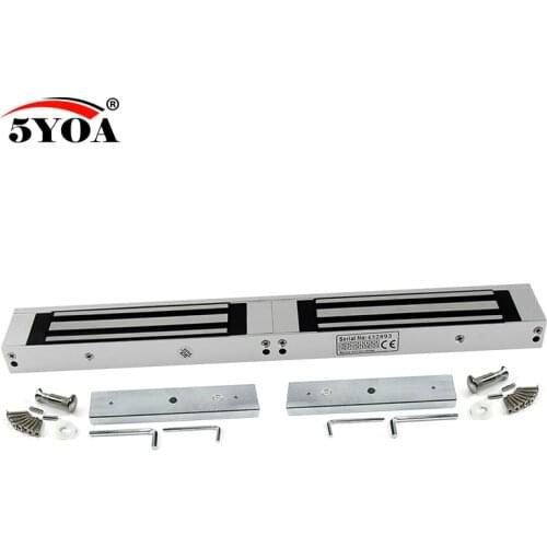 180 280 350kg 12V Double Electronic Lock Electric Magnetic Door Lock 350/600/800lbs Holding Force Electromagnetic Electronics