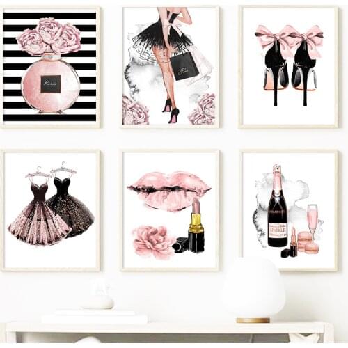 5D Diamond Painting girl perfume Picture Diamond Mosaic Full Diamond Embroidery Paintings Ror Interior Diamond setting