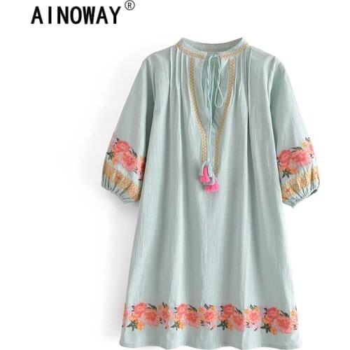 Ainoway Summer Midi Dresses