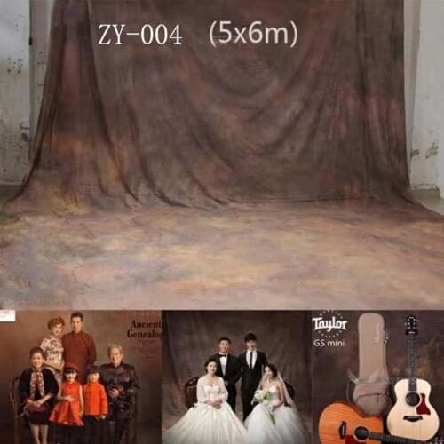 DAWNKNOW 5x6M Large Size Pro Tie-Dyed Muslin Cotton Photography Background Backdrop Family Party Photocall Wedding Photo Studio