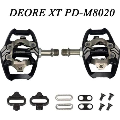DEORE New XT Series PD-M8020 SH51 Self-Locking SPD Pedals MTB Components Using For Bicycle Racing Mountain Bike Parts