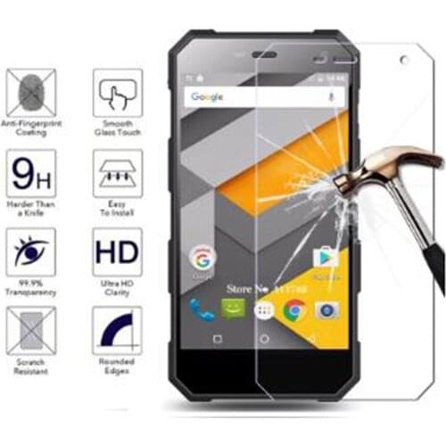 For MyPhone Hammer Energy Tempered Glass Protective on MyPhone Hammer Energy 5.0" Screen Protector Glass Film Cover