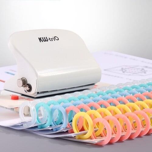A4(30 holes) B5(26 holes) A5(20 holes)DIY Hole Puncher Loose Leaf Hole Punch Handmade Loose-leaf Paper Hole Puncher for Office