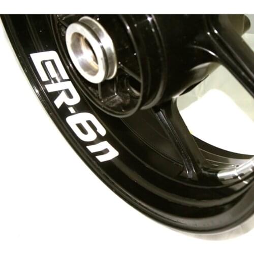 Motorcycle Wheel Sticker Decal Reflective Rim Bike Motorcycle Suitable for KAWASAKI ER-6N