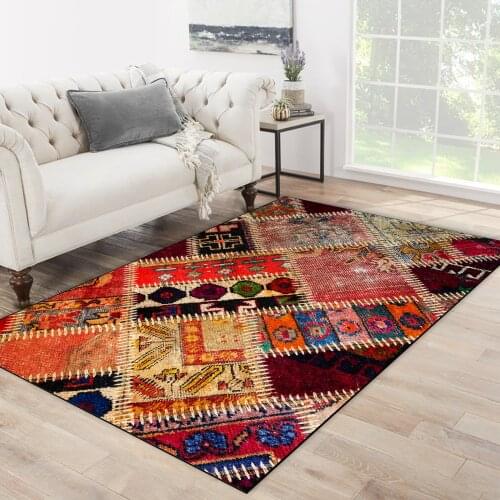 Colorful red carpet flower butterfly ethnic patterned carpet modern carpet living room carpet free shipping soft