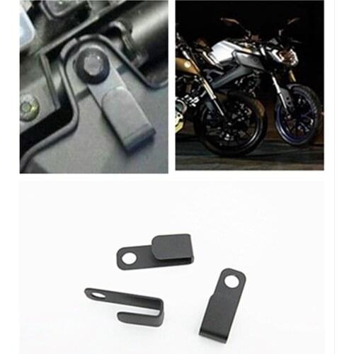 MOTO4U HELMET LOCK BRACKET FOR YAMAHA FZ 09 MT09 2014 HIGH QUALITY ACCESSORIE BLACK NEW