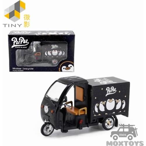Tiny 1:43 Motor Tricycle PUPU ALIENS Diecast Model Car