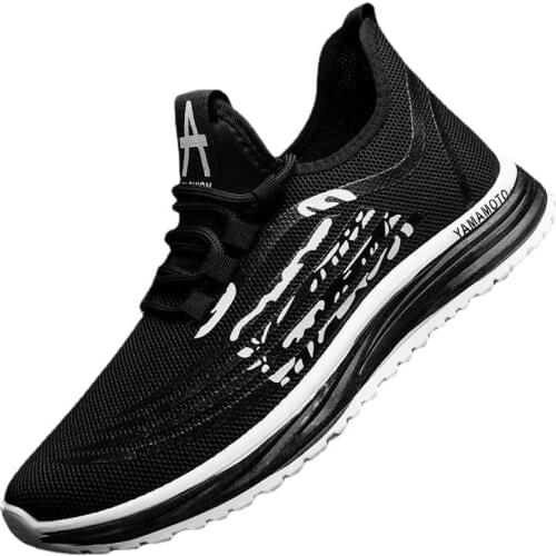 Mens Casual Sneakers Breathable Mesh Lightweight Male Comfortable Soft Flats Shoes Black 2021 Summer Zapatillas кромовки беговы