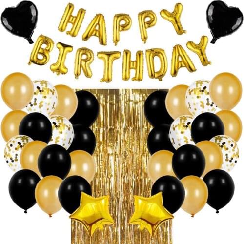 Happy Birthday Latex Balloons Potter Balloon Magic Child Birthday Wedding Wall Party Decoration Supplies