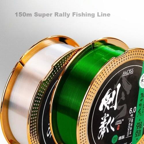 Fishing Line Nylon Material 150m флюрокарбоновая леска Super Strong Pull леска рыболовная рыбалка инструмент