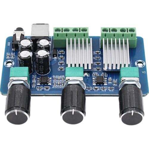 Top Deals XH-A355 Digital Power Amplifier Board 2.1 Channel with Tuning HD Sound Quality 2X15W+30W