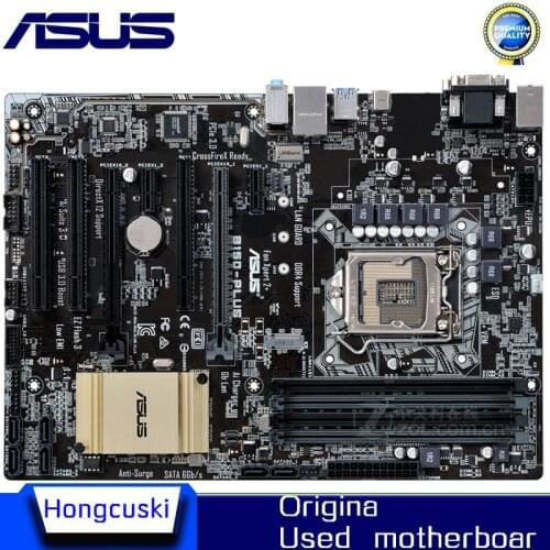 For Asus B150-PLUS Desktop Motherboard Socket LGA 1151 DDR4 B150 SATA3 USB3.0 Motherboard