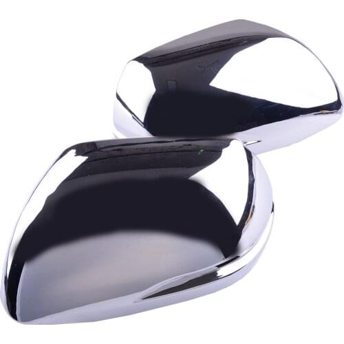 1 Pair Car Left & Right Side ABS Rear View Mirror Cover Trim Fit for Honda CRV CR-V 2017 2018 2019 2020 2021