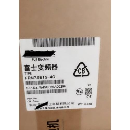 New FRENIC-Multi 400V 3 Phase 18A 7.5KW FRN7.5E1S-4C Inverter VFD Frequency AC Drive