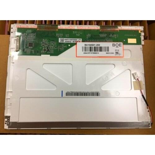 Original 10.4 inch lcd screen BA104S01 BA104S01-200 800x480 tft lcd dispaly screen