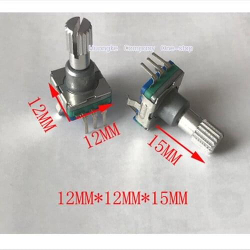 2PCS/LOT 7 feet 5 feet plum blossom handle 15MM speed control rotary button switch