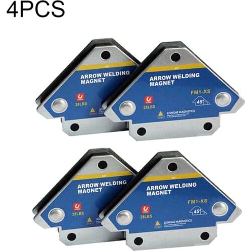 2/4PCS Hot Sale Triangle Welding Positioner Magnetic Fixed Angle Soldering Locator Tools Without Switch Welding Accessories