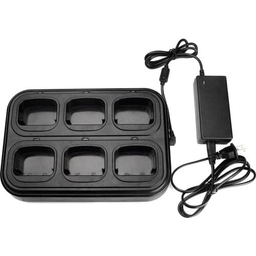 BF-9700 Six Way Multi Charger for BAOFENG UV-9R UV-9R Plus UV-XR BF-A58 BF-9700 GT-3WP R760 UV-82WP UV-5S UV-5RWP Walkie Talkie