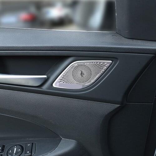 INTERIOR DOOR SPEAKER TRIM BEZEL COVER GARNISH FOR HYUNDAI TUCSON 2016-2019 2020 ACCESSORIES CAR STYLING