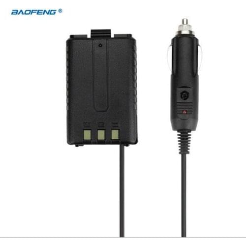BEST Battery Eliminator BAOFENG UV-5R Car Charger For UV 5R UV-5RE Portable Two Way cb Radio Walkie Talkie BAOFENG Accessories