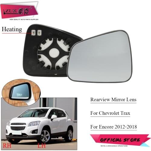 ZUK Rearview Wing Mirror Glass Lens Heating Or Not For Biuck Encore For Chevrolet Holden Trax For Opel Mokka X 2012-2018