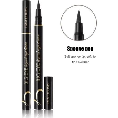 1 Pcs Eyeliner Liquid Pen Waterproof Long Lasting Quick Drying Smooth Makeup Beauty AUG889