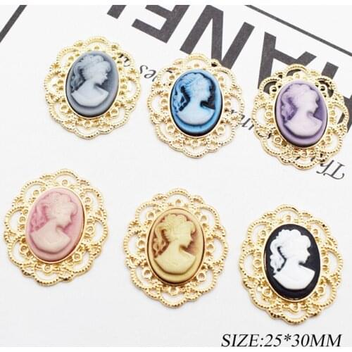 10Pcs, Metal Resin Buttons, 25x30mm, Used For Sewing Wedding Decorations, DIYJewelry Alloy Accessories