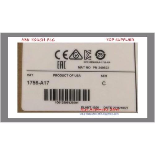 1756-A17 PLC Standard ControlLogix Chassis Black Panel New Original
