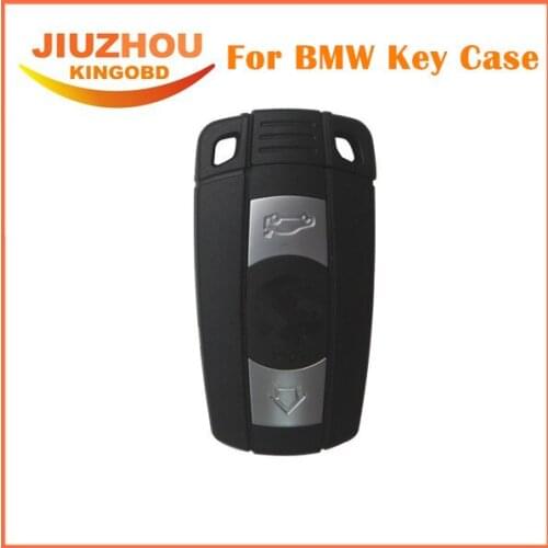 2016 Car Remote Smart Key Holder Case Shell 3-button Protecting Cover for BMW 3/5 with Rubber Pad Protect Buttons from Wear