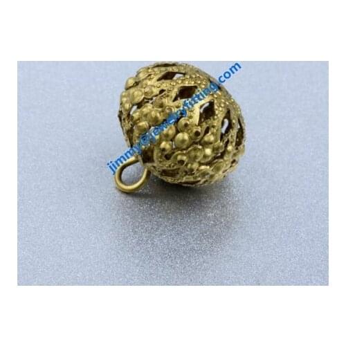 1500pcs 12mm Filigree jewelry findings copper beads metal filigree findings spacer beads