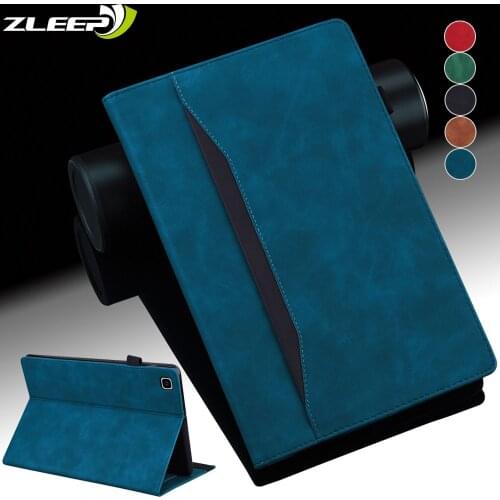 Leather Case For Lenovo Tab P11 M10 Plus M8 HD GEN 2 M8 FHD X605L Flip Wallet TB-X606F X606X 8505X 8505F J606F Cards Stand Cover