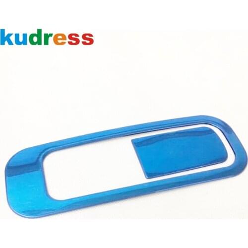 For MG Zs SUV 2017 2018 2019 2020 Stainless Steel Glove Box Door Handle Cover Trim Sticker Car Interior Accessories 2pcs LHD